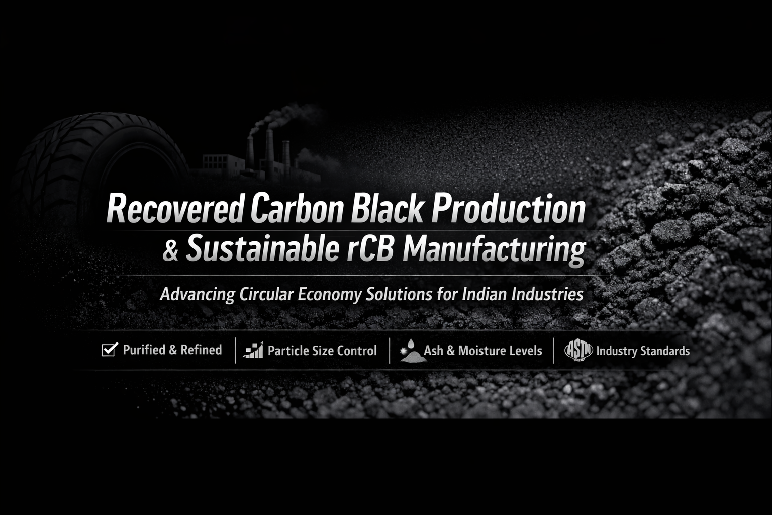 recovered carbon black production