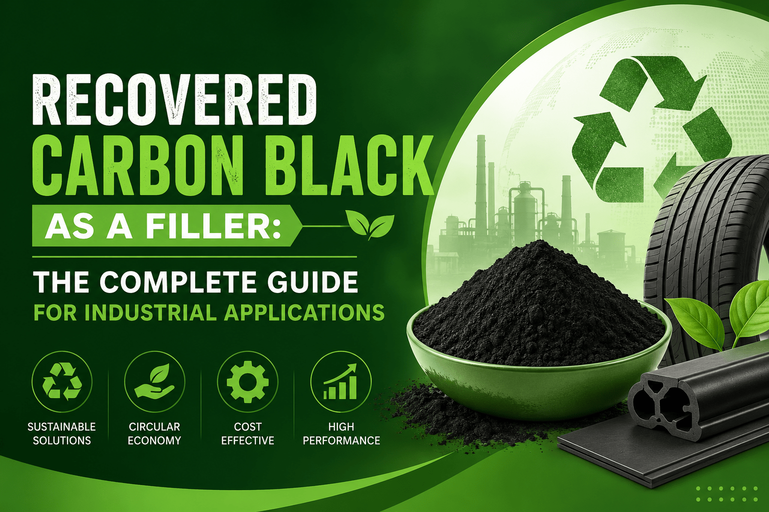 Recovered Carbon Black as a filler