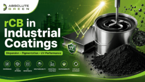 recovered carbon black in industrial coatings